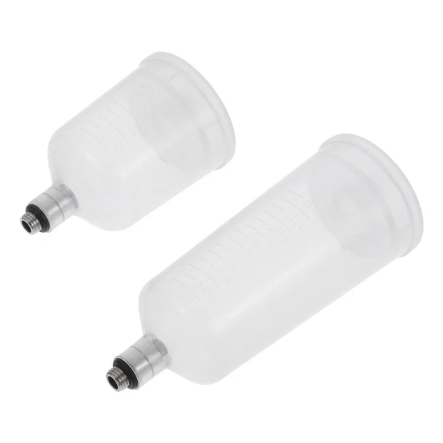 2 PIEZAS Airbrush Cup rellenable profesionalmente botellas aerógrafo Pot aerógrafo