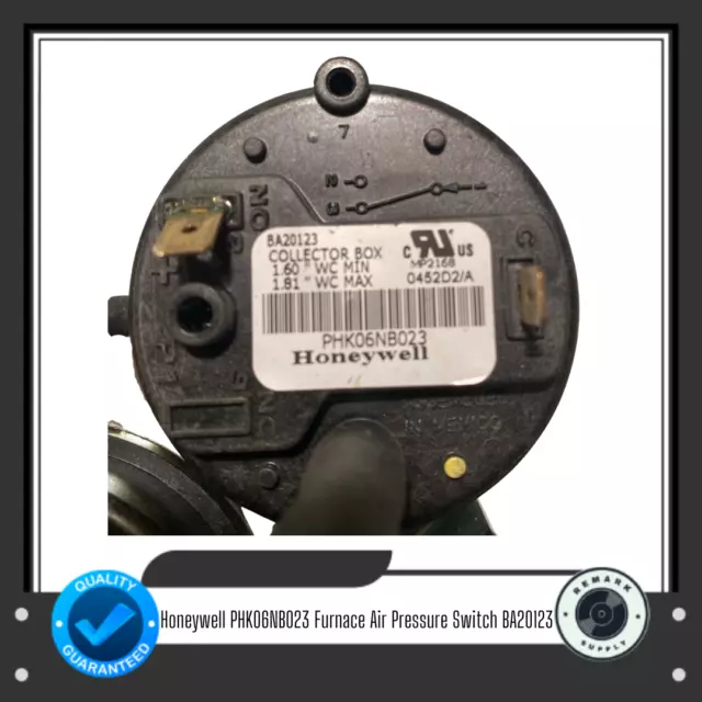 HONEYWELL PHK06NB023 FURNACE Air Pressure Switch BA20123 18.04 PicClick