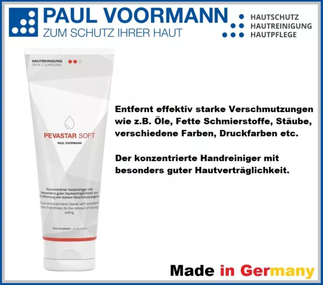 VOORMANN 052021 Handreiniger Pevastar  bio scrub Handwaschpaste  250 ml  Öl Fett