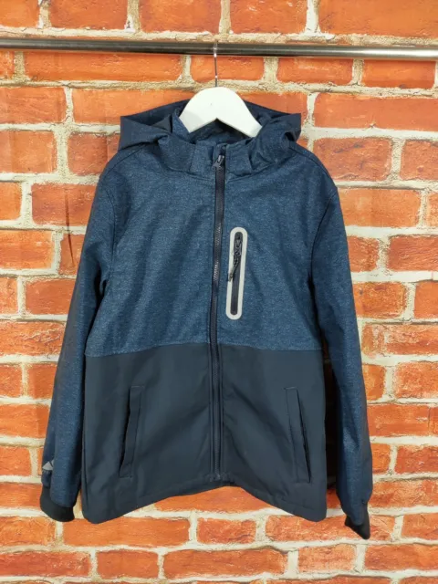 Cappotto Ragazzo Età 11-12 Anni H&M Blu Navy Mix Leggero Giacca Casual Cappuccio 152Cm