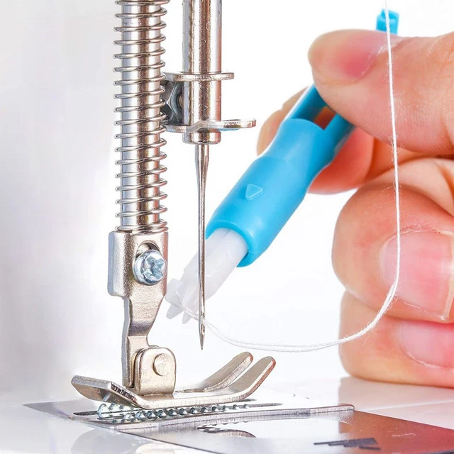 SEWING MACHINE NEEDLE Threader Stitch Insertion Tool Automatic Threader ...