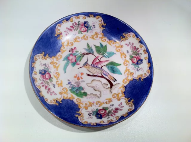 sous tasse soucoupe porcelaine Anglaise HB 740 Minton Cie des Indes