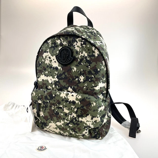Moncler Pierrick Back Pack Backpack Rucksack Camouflage