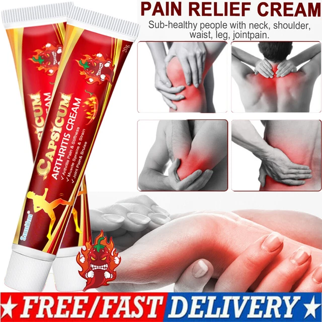 Sumifun Arthritis Joint Knee Pain Relief Capsicum Arthritis Cream Hot Rheumatoid