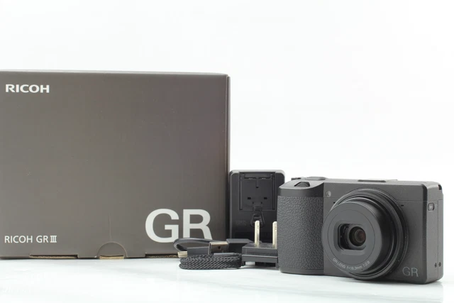 [Top MINT in BOX] Ricoh GR III GRIII 24.2MP APS-C Digital Black Camera JAPAN