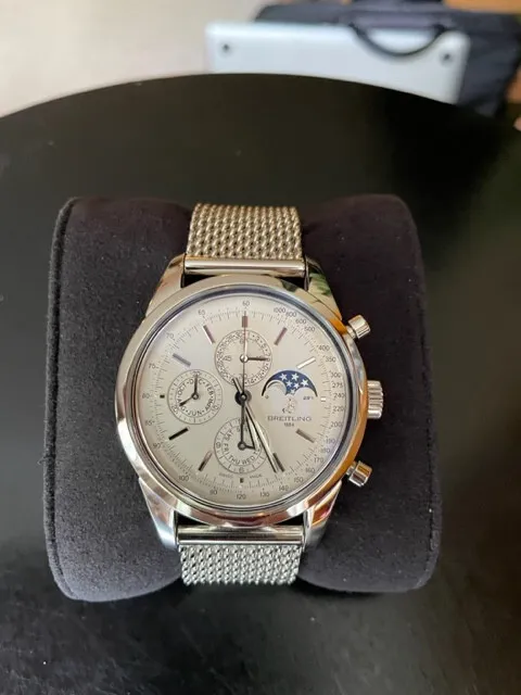Breitling Transocean 38 A16310 Steel DISCONTINUED Box/Papers/FactoryWTY#BR37