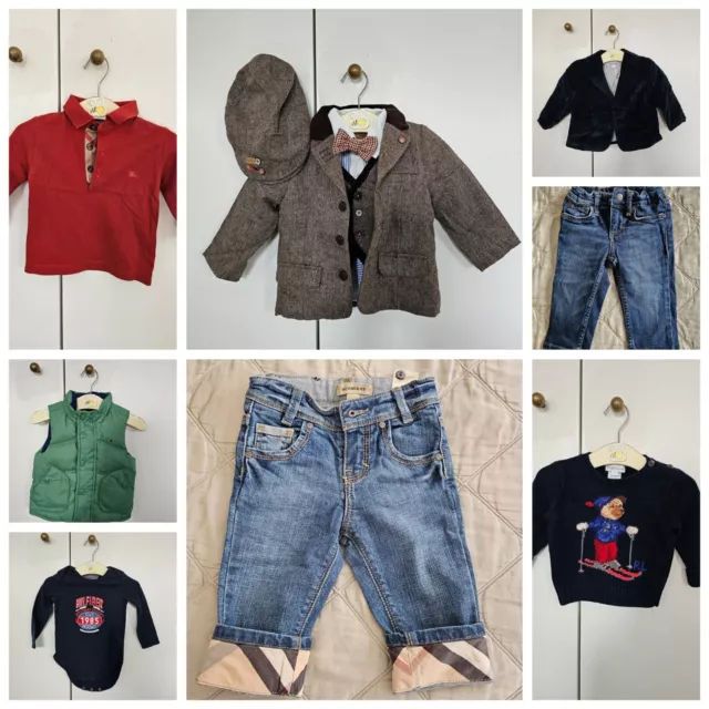 Mix Brands (8 Items)  Baby Boy Clothes Bundle 6-12 months