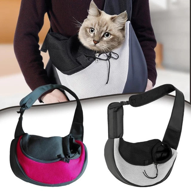 Pet Dog Puppy Carrier Comfort Tote Shoulder Travel Portable Sling Backpack X7P1