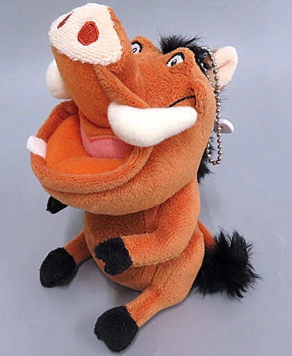 Stuffed Toy Pumbaa Plush Badge The Lion King Limited To Tokyo Disney Resort