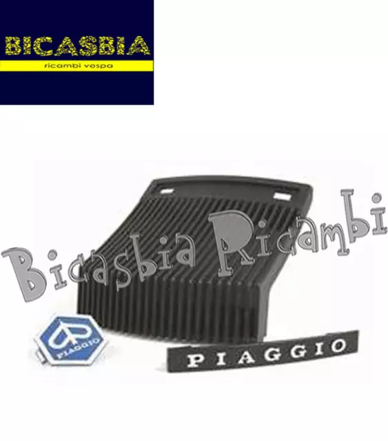 7582 - Set Grill Horn Cover Horncovers Badge & Plate Vespa 125 Px T5