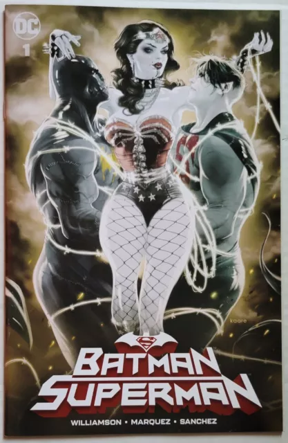 BATMAN / SUPERMAN #1 KAARE ANDREWS EXCLUSIVE VARIANT 1st Shazam Who Laughs NM+🔥