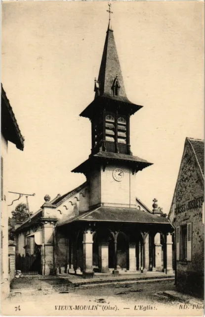 CPA Vieux-Moulin - L'Eglise (1032789)