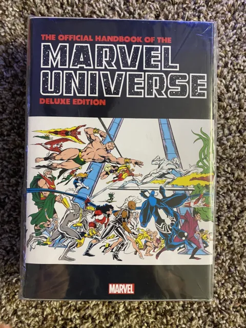 Official Handbook of the Marvel Universe Deluxe Edition Omnibus DM CVR OOP