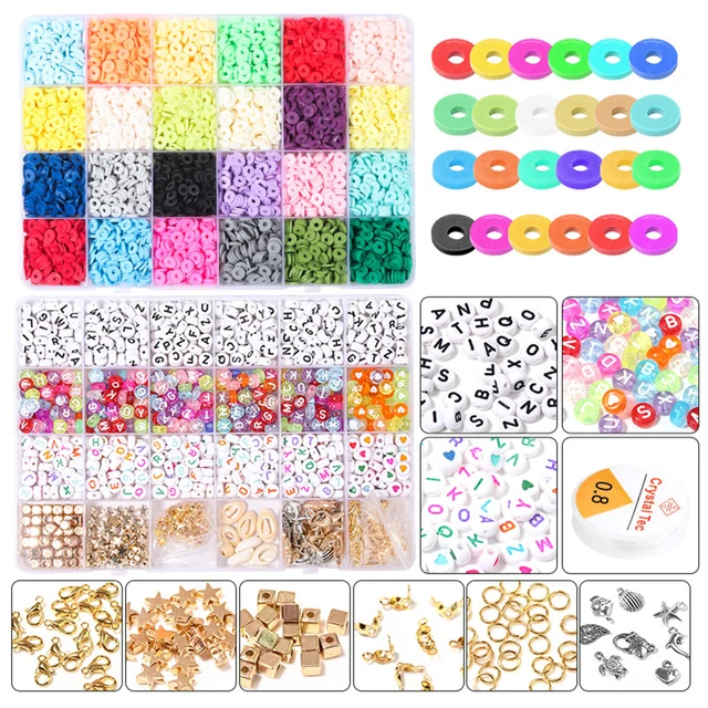 Bracelet Making Beads Kit DIY Jewelry Making Kit for Bracelet Necklace Earrings 3
