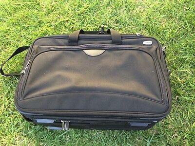 DAKOTA Tumi Black Carry On / Travel Bag / Soft Sided Suitcase / Luggage