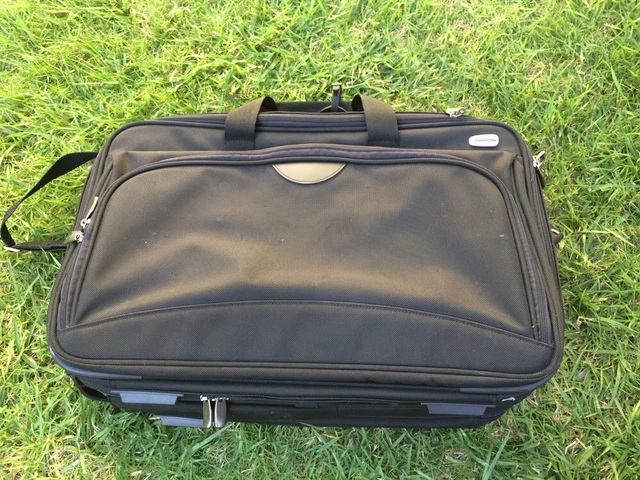 DAKOTA Tumi Black Carry On / Travel Bag / Soft Sided Suitcase / Luggage