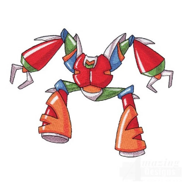 20 ROBOTS MACHINE Embroidery Designs On USB 9 95 PicClick