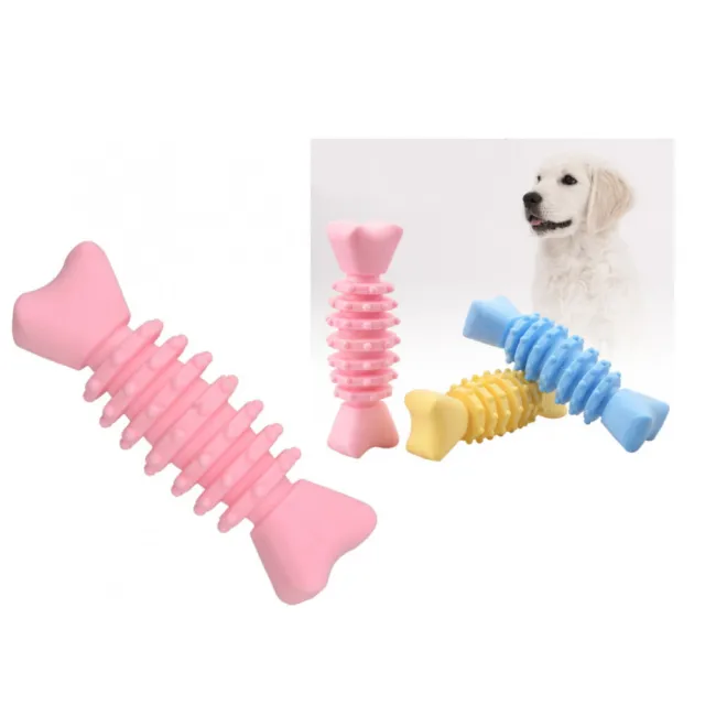 Hundespielzeug Gummiknochen - Beißring 12x3,5 cM