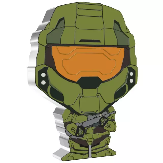 Silbermünze Halo™ Master Chief™ (1.) - Chibi Coins - 2021 - Niue - 1 Oz PP