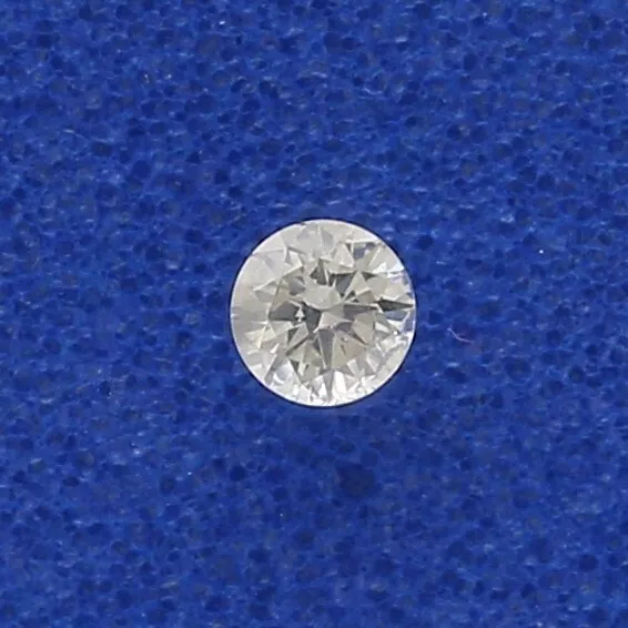 Naturel Solitaire Diamant 0.05Ct Coupe Ronde J/K Couleur 2.4mm Desseré