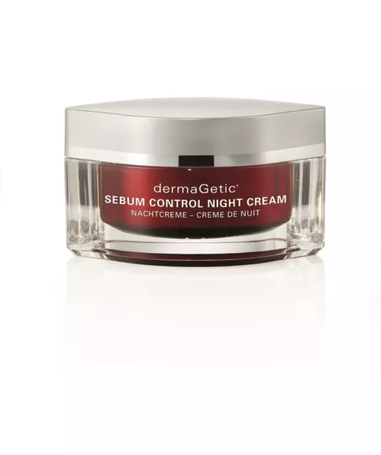 Sebum Control Night Cream-Nachtcreme bei fettiger Haut & Prä-Akne neigende Haut