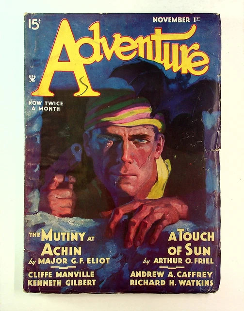ADVENTURE PULP\/MAGAZINE VOL. 90 #1 VG- 3.5 1934 Low Grade \u00a36.28 - PicClick UK