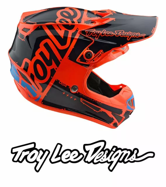 Casque moto cross Enfant Troy Lee Designs 2023 SE4 Polyacrylite Skooly