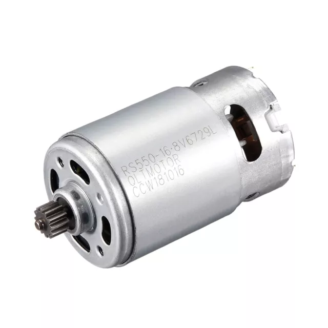 Motor de engranaje eléctrico de CC 16.8V 23000 rpm 12 diente para destornillador