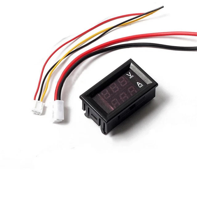 DC100V 10/50/100A Voltmeter Ammeter LED Dual Digital Meter Gauge ForTest Measure