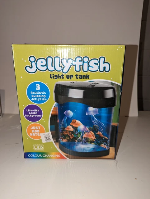 Jellyfish Aquarium Multicolor Lighting Fish Tank Mood LED Light Night Lamp USB