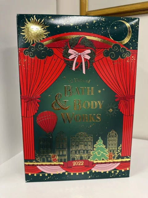 BATH & BODY WORKS 12 Days Countdown 2022 Advent Calendar NEW 100% AUTHENTIC