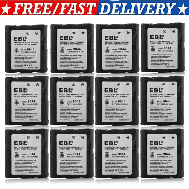 Ni-MH Battery For Motorola HNN9044A HNN9056 HNN9056A Spirit SP10 SP21 SP50 Lot