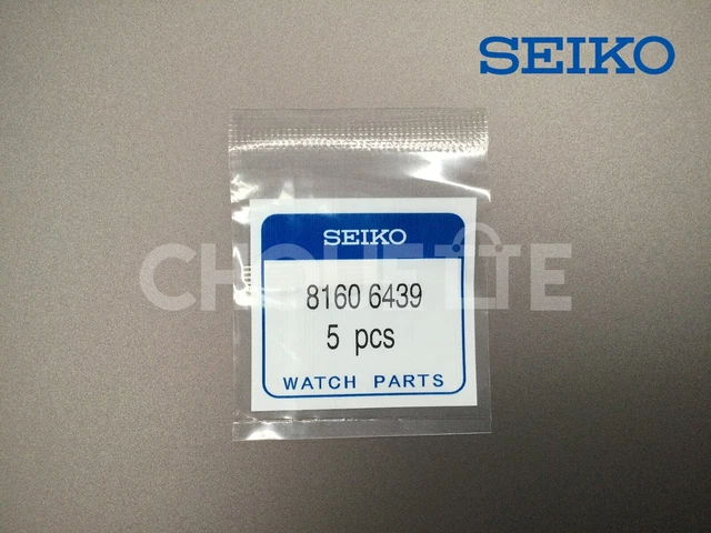 Épingles De Bracelet SEIKO C190FS - 19mm En Acier Inoxydable Argenté Neuves