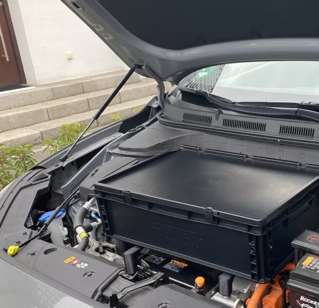 1pc Kunststoff-Auto-Faltbox, Auto-Kofferraum-Organizer