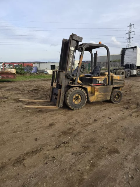 Daewoo D40S Diesel Forklift, Side Shift , 4 Ton.