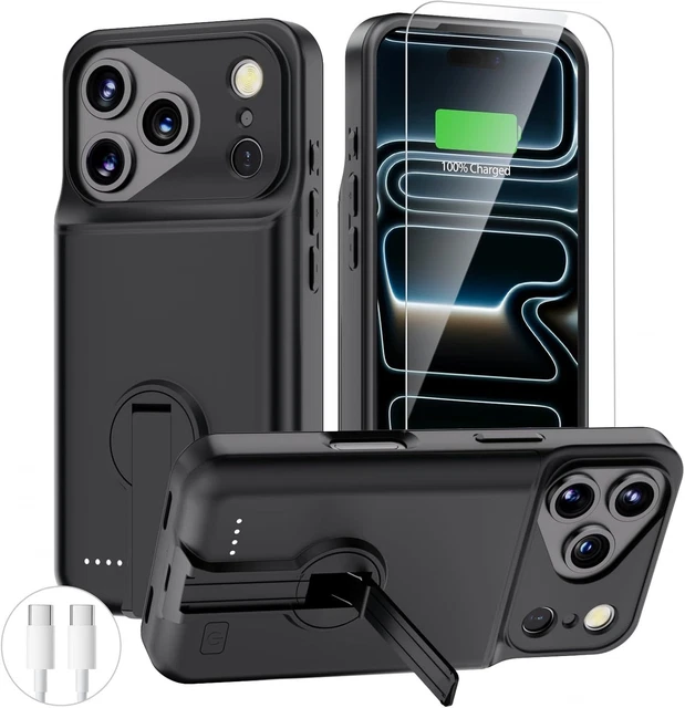 Mophie Juice Pack Battery Case For IPhone 16e - Slim Charging Case, Magnetic Back For Wallets & Mounts, 50% Extra Battery Life, Enhanced 6-Foot Drop Protection, Sustainable Material, Black - View #4