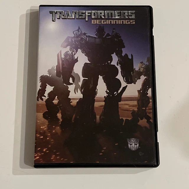 TRANSFORMERS BEGINNINGS DVD 2007 Widescreen Optimus Prime, Megatron