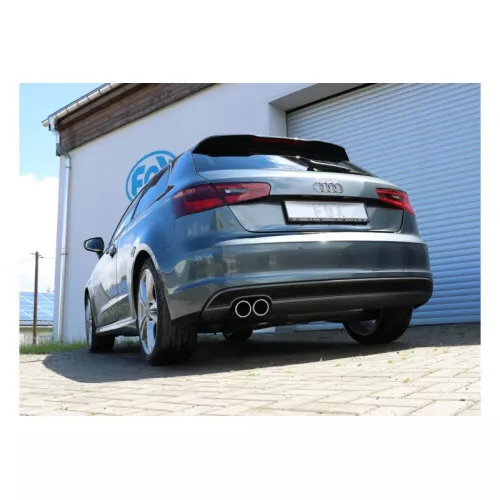 Fox Rennsportanlage 2X80Mm Typ 16 Für Audi A3 Typ 8V Für Audi A3