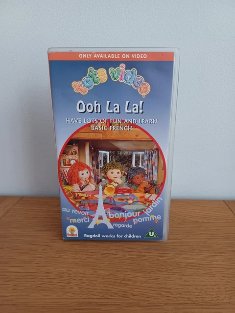 TOTS TV OOH La La! Have Lots Of Fun And Learn Basic French Vhs Pal ...