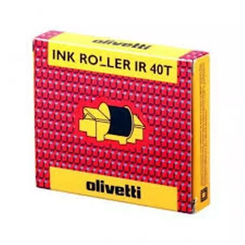 Rullo Inchiostro Olivetti Nero e Rosso Cod.81129J (1 Kit 2 pz) x Summa/Divisumma