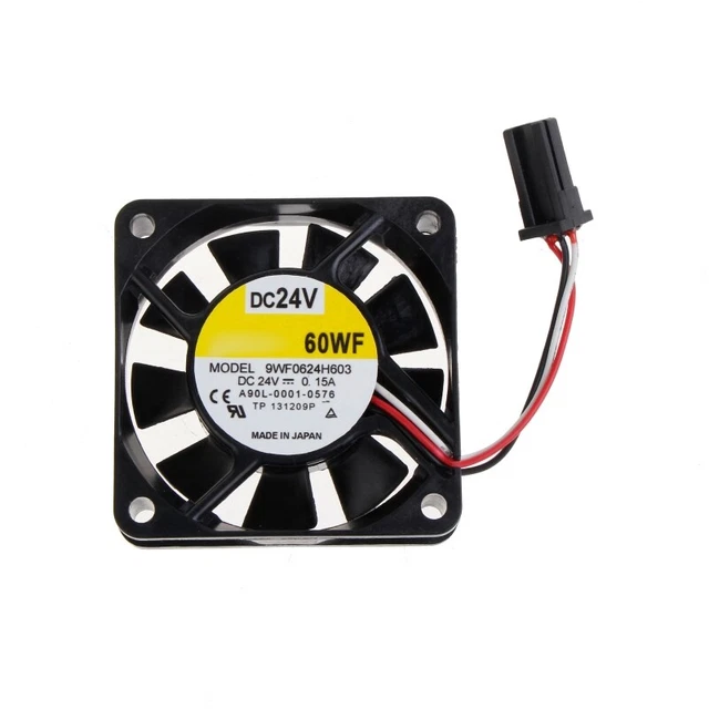 Fanuc Ventola 9WF0624H603 A90L-0001-0576 24 V 0,15A SanAce60WF Ventola di raffreddamento 6 cm