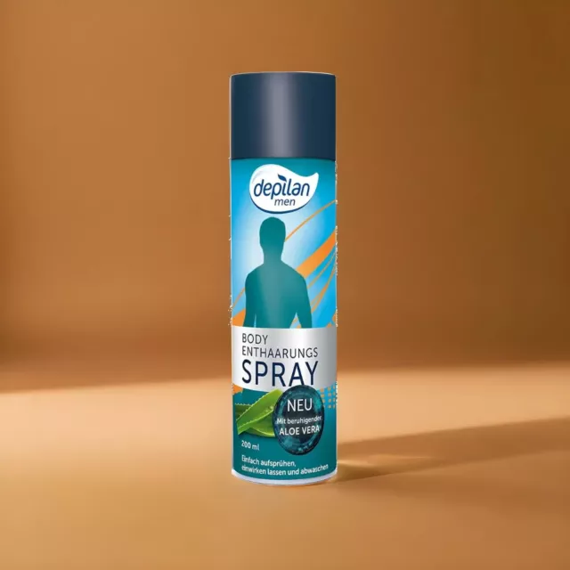 Depilan Body Enthaarungsspray Enthaarungscreme für den ganzen Körper 200ml