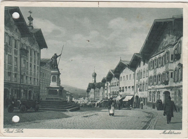 AK Bad Tölz, Marktstrasse, 1942