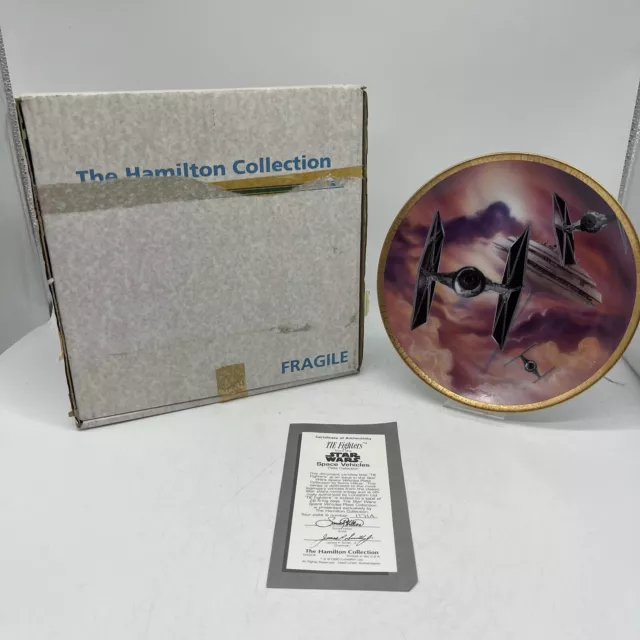 Star Wars Tie Fighters Hamilton Collection Plate