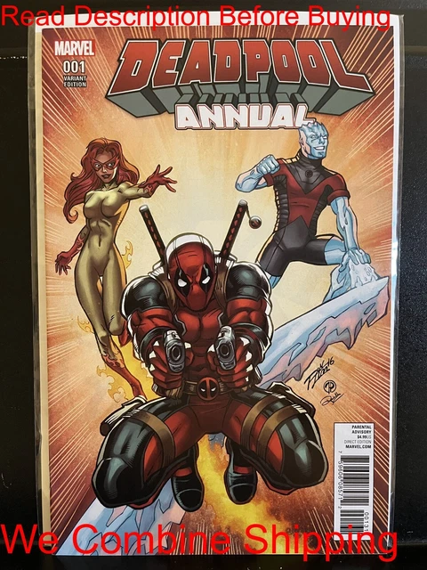 BARGAIN BOOKS ($5 MIN PURCHASE) Deadpool Annual #1 Ron Lim Variant (2016 Marvel)