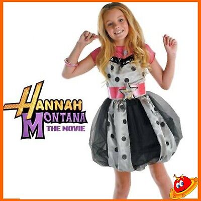 Costume Carnevale Ragazza Bambina Hannah Montana™ Tg da 3 a 9 anni