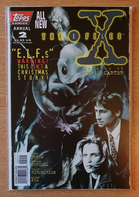 The X-Files Annual 2 1995 Topps Comics Rozum Purcell Rubinstein Kim