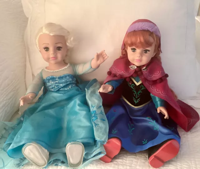 Madame Alexander 18" Disney Frozen Anna & Elsa Doll Set