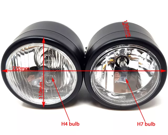 Motorcycle Twin Headlight for Suzuki Bandit 600 650 750 1200 1250 SV650 1000