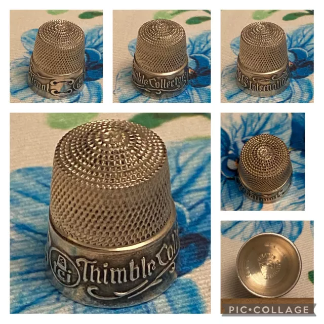 Fingerhut Silber Fingerhutverein TCI USA Simons Thimble Silver De a coudre